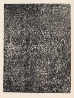 Lot 7079, Auction  110, Dubuffet, Jean, Le drap de terre