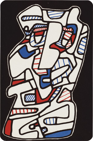 Lot 7081, Auction  110, Dubuffet, Jean, Algèbre de l'hourloupe