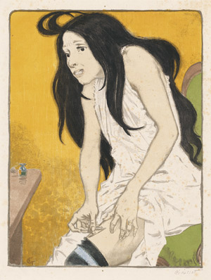 Lot 7133, Auction  110, Grasset, Eugène, La Morphiomane (The morphine addict)