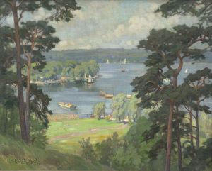 Lot 7173, Auction  110, Horst, Martin Erich, Blick auf den Wannsee