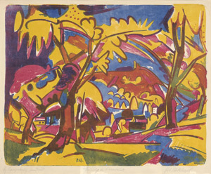 Lot 8086, Auction  110, Böckstiegel, Peter August, Frühling in Cossebaude