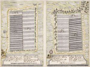 Lot 133, Auction  111, Heide, Martin und Bayern, Flurpläne zur Bewirtschaftung