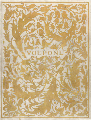 Lot 3016, Auction  111, Jonson, Ben und Beardsley, Aubrey, Volpone: or The Foxe