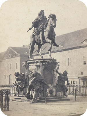 Lot 4003, Auction  111, Ahrendts, Leopold, Equestrian statue of the Great Kurfürst 