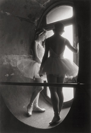 Lot 4163, Auction  111, Eisenstaedt, Alfred, Two dancers of the Opéra de Paris Ballet School at Intermission