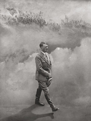 Lot 4265, Auction  111, Marinus, "L'obsession" (Hitler marching in the fog of his obsession)