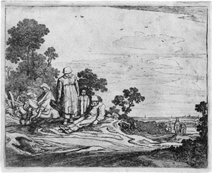 Lot 5143, Auction  111, Molyn, Pieter, Die Folge der vier Landschaften mit Figuren