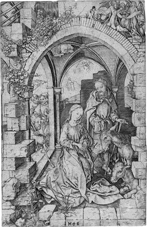 Lot 5198, Auction  111, Schongauer, Martin, Die Geburt Christi
