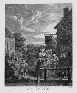 Lot 5279, Auction  111, Hogarth, William, The Four Times of the Day 