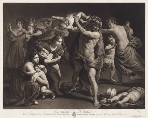 Lot 5296, Auction  111, Pichler, Johann Peter, Der Triumph der Omphale; Der rasende Herkules