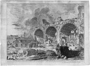 Lot 5518, Auction  111, Piranesi, Giovanni Battista, Veduta di Campo Vaccino