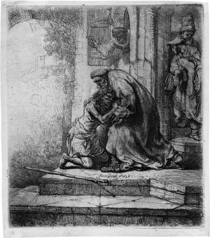 Lot 5528, Auction  111, Rembrandt Harmensz. van Rijn, Die Rückkehr des verlorenen Sohnes