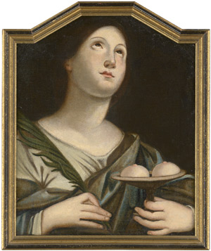 Lot 6020, Auction  111, Deutsch, Frühes 17. Jh. Die Heilige Agatha von Catania