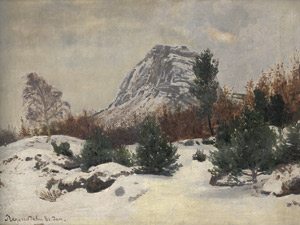 Lot 6199, Auction  111, Kallmorgen, Friedrich, Blick auf den Regenstein 