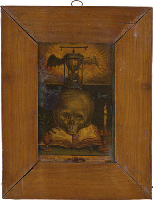 Lot 6313, Auction  111, Spanisch, frühes 18. Jh. Memento mori