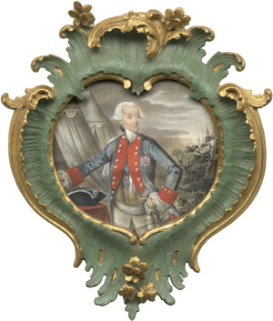 Lot 6829, Auction  111, Deutsch, 1782. Bildnis Christoph Franz, Baron von Khronegg (1718-1786) in Uniform