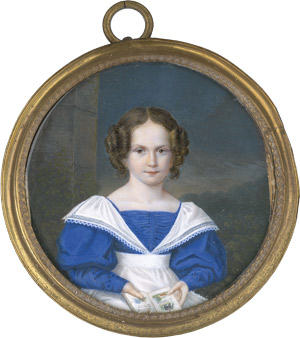 Lot 6913, Auction  111, Junge, Friedrich August - zugeschrieben, Bildnis der Annette von Alvensleben, geb. Sellier