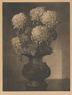 Lot 7028, Auction  111, Blom, Gustav Vilhelm, Vase mit Chrysanthemen