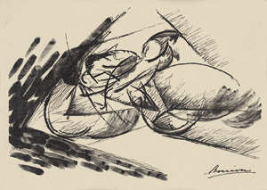 Lot 7031, Auction  111, Boccioni, Umberto, Schnelligkeit