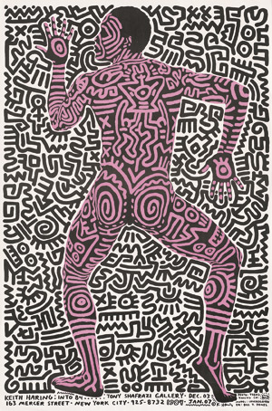 Lot 7157, Auction  111, Haring, Keith, Into 84, Tony Shafrazi Gallery