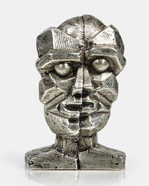 Lot 7365, Auction  111, Paolozzi, Eduardo, Silver head