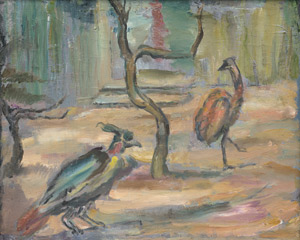 Lot 8055, Auction  111, Albert-Lasard, Lou, Oiseaux Jardin des Plantes