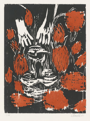 Lot 8080, Auction  111, Baselitz, Georg, Von vorne