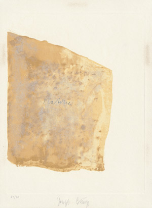 Lot 8092, Auction  111, Beuys, Joseph, Suite Schwurhand