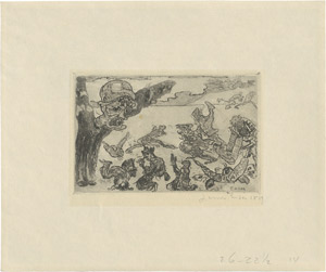 Lot 8131, Auction  111, Ensor, James, Le Fantôme