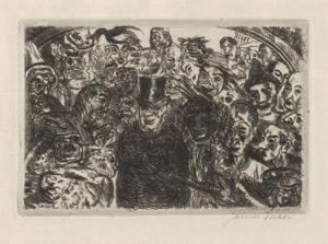 Lot 8132, Auction  111, Ensor, James, Masques intrigués