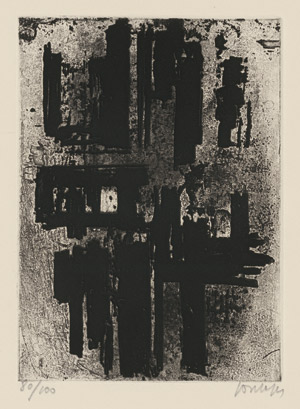 Lot 8327, Auction  111, Soulages, Pierre, Eau-forte no 4