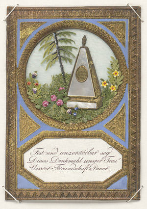 Lot 827, Auction  112, Fest- und unzerstörbar sey dieses Denkmahl, Kunstbillet