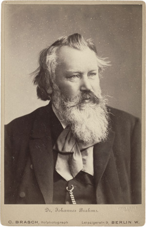 Lot 2706, Auction  112, Brahms, Johannes, Porträt-Photographie