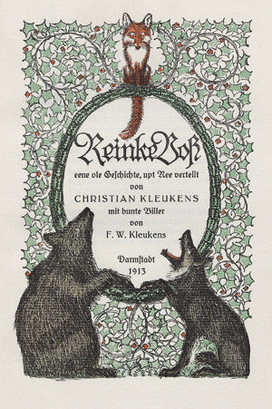 Los 3119 - Kleukens, Christian und Ernst Ludwig Presse - Reinke Voß - 0 - thumb