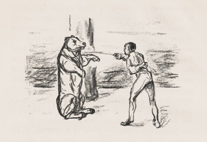 Los 3313 - Liebermann, Max - 54 Steindrucke zu ... Heinrich von Kleist - 0 - thumb