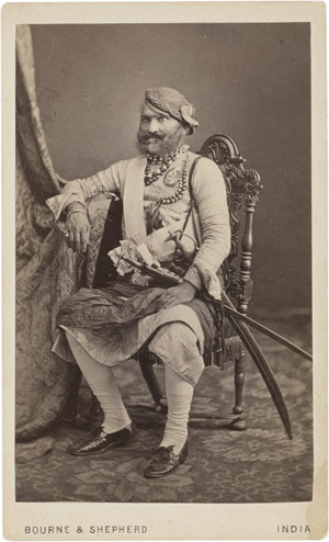 Los 4015 - British India - Portraits of rulers of India - 1 - thumb