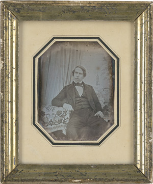 Lot 4037, Auction  112, Daguerreotypes, Individual portraits of a man and woman
