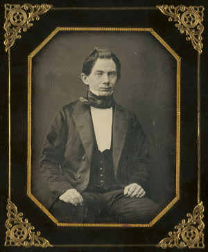 Los 4038 - Daguerreotypes - Portrait of a young man with unusual hairstyle - 0 - thumb