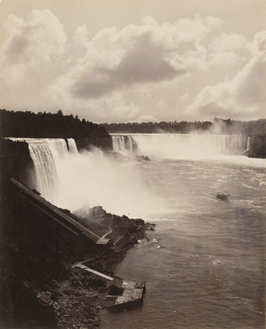 Lot 4064, Auction  112, Niagara Falls, Niagara Falls and Mammoth Hot Springs, Yellowstone Park