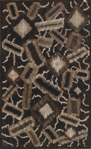 Lot 4107, Auction  112, Bauhaus Textiles, Sewn textile from the Bauhaus Textile Workshop