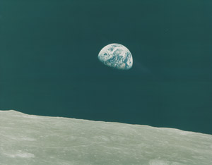 Lot 4259, Auction  112, NASA, Earthrise from Apollo 8