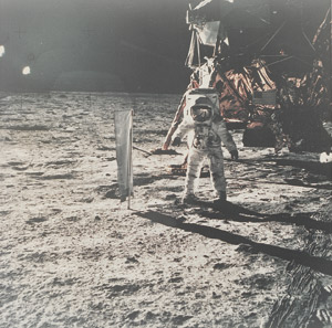 Lot 4263, Auction  112, NASA, Buzz Aldrin on the Moon