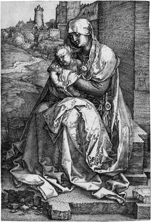 Los 5077 - Dürer, Albrecht - Maria mit dem Kind an der Mauer - 0 - thumb