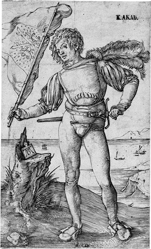 Los 5085 - Dürer, Albrecht - Der Fahnenschwinger (Der Fähnrich) - 0 - thumb