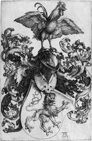 Los 5086 - Dürer, Albrecht - Löwenwappen mit dem Hahn - 0 - thumb