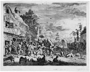 Lot 5093, Auction  112, Dusart, Cornelis, Das große Dorffest