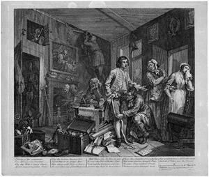 Lot 5606, Auction  112, Hogarth, William, A Rake's Progress