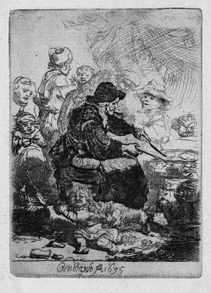 Lot 5667, Auction  112, Rembrandt Harmensz. van Rijn, Die Pfannkuchenbäckerin