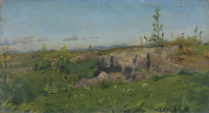 Los 6153 - Hertel, Albert - Blühende Agaven in der römischen Campagna - 0 - thumb