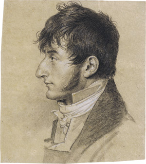 Los 6485 - Lemoine, Jacques Antoine Marie - Bildnis eines jungen Mannes (Selbstportrait des Künstlers?) - 1 - thumb
